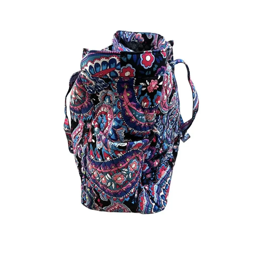 Vera Bradley Haymarket Paisley Floral Quilted Cotton X Large Tote Shoulder Bag